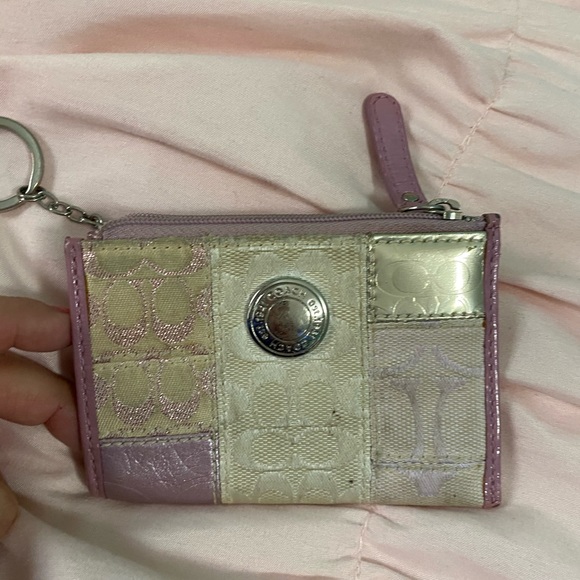 Coach coin purse wallet Purple and pink - Picture 4 of 7